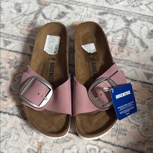 Birkenstock Mauve Pink Madrid Sandals NWT Size 39